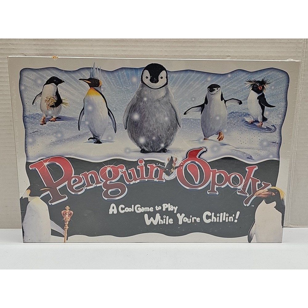 Penguin-Opoly Board Game NEW SEALED. Made‎ by  Late for the Sky